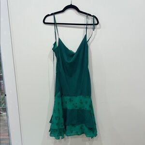 Victoria's Secret Green Mini Dress